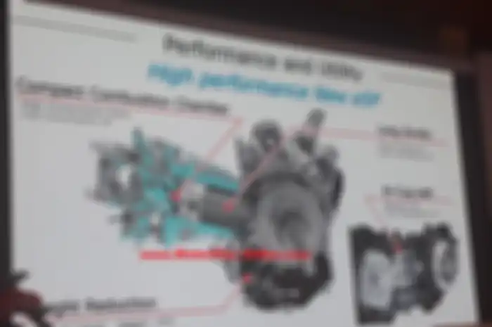 Mesin Honda Genio long stroke dan kompresi tinggi
