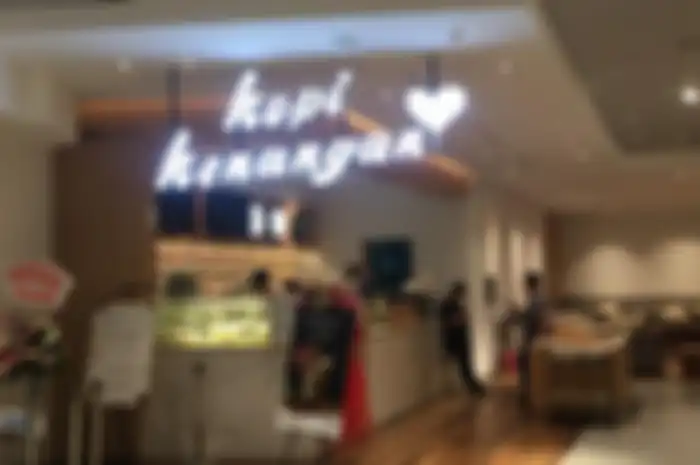 Outlet Kopi Kenangan di Mall Grand Indonesia, Jakarta Pusat