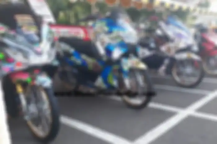 Yamaha NMAX di kontes modifikasi Machine Force 2019.