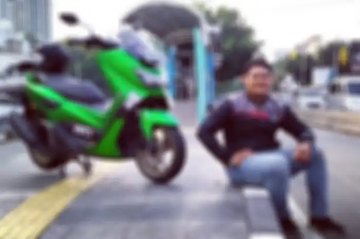 Fikar Arsyad dan Yamaha NMAX andalannya