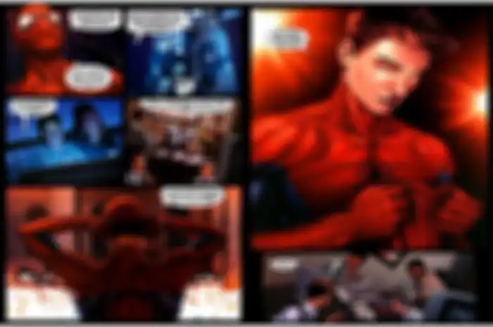 cuplikan Spider-Man membuka identitasnya di komik Civil War