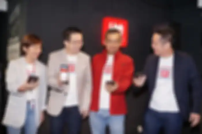 Jajaran Manajemen LinkAja (kirike kanan), Haryati Lawidjaja COO LinkAja, Danu Wicaksana CEO LinkAja, Arman Hazairin CTO LinkAja, dan Edward Kilian Suwignyo CMO LinkAja