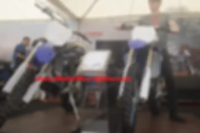 Motor trail Yamaha sudah dijual di dealer Palembang, Sumsel.