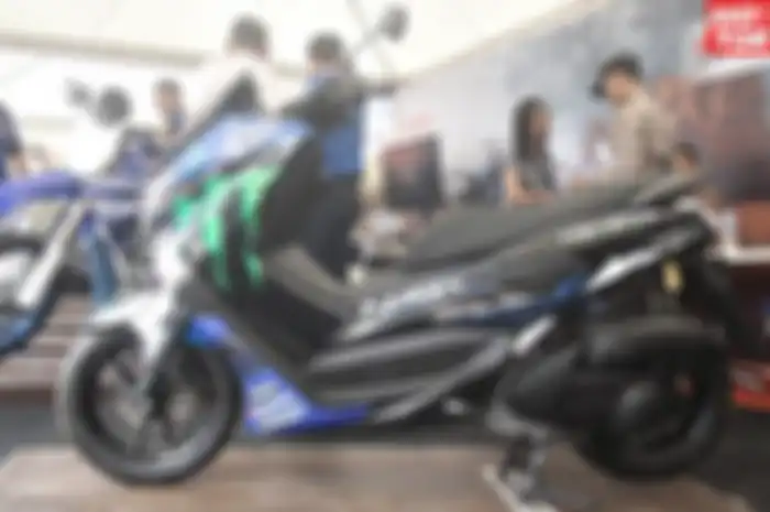 Yamaha NMAX bergaya motor Valentino Rossi
