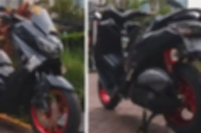 Yamaha NMAX Kevin Lee yang digondol maling