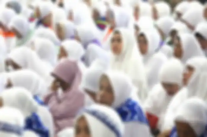 Ilustrasi calon haji dan umrah