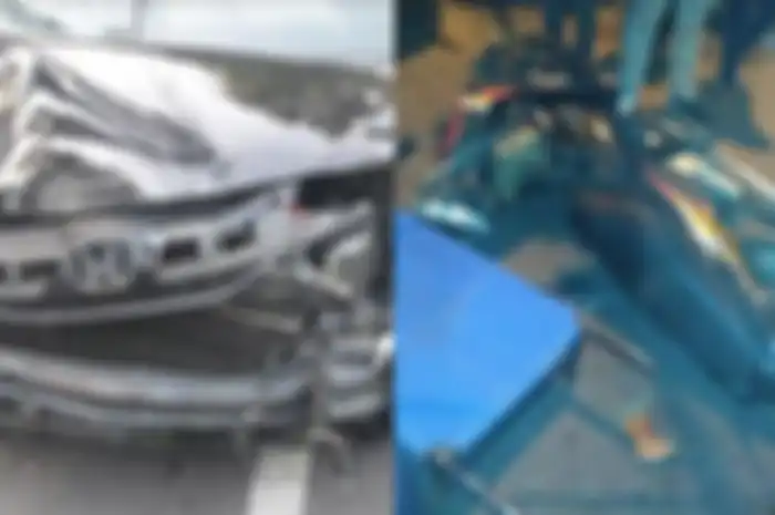Kecelakaan terjadi akibat sopir mobil yang mabuk