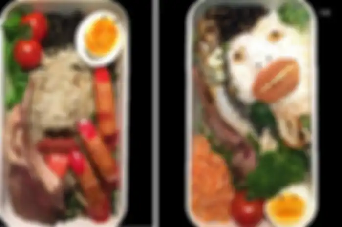 Bekal dengan tampilan mengerikan