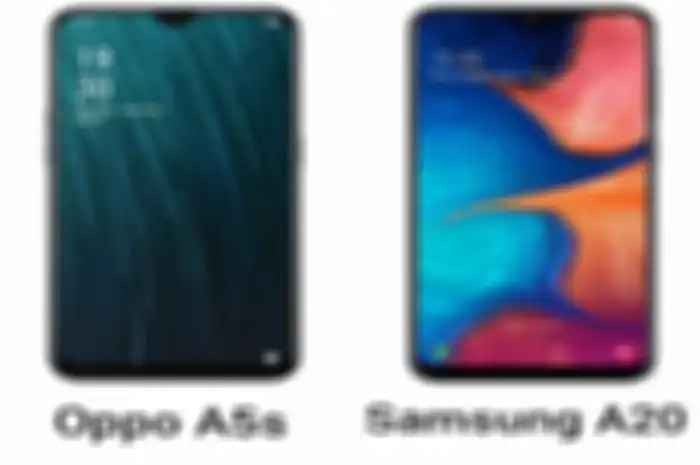Perbandingan Oppo A5s dan Samsung A20