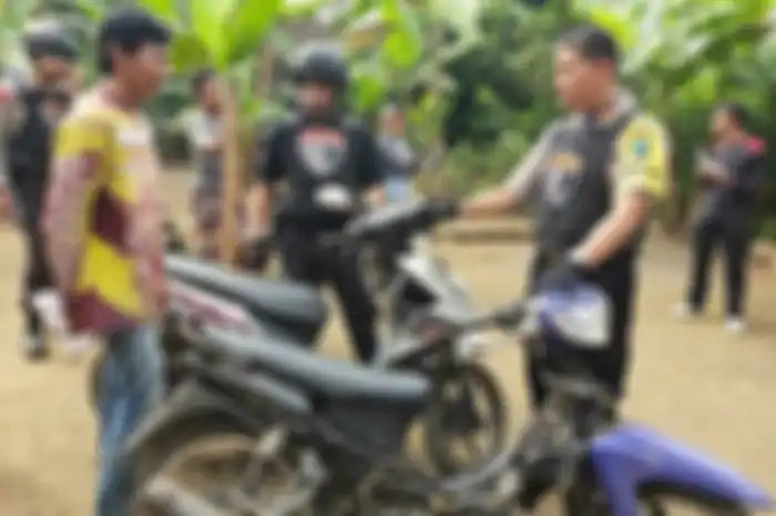 Polres Lumajang gerebek motor bodong Yamaha Vega R