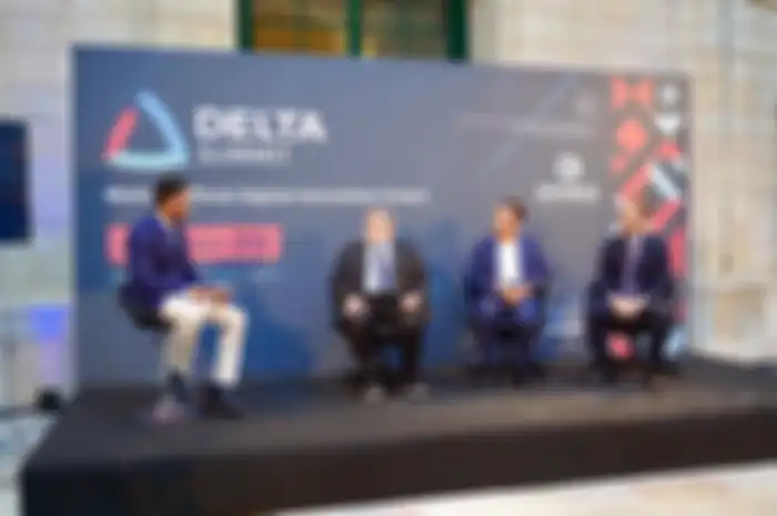 Mantan pendiri Apple, Steve Wozniak dalam event Blockchain di Malta