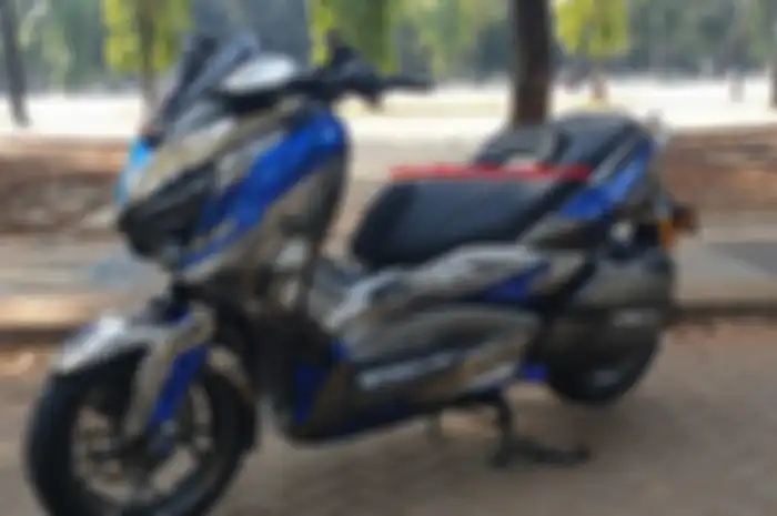 Yamaha XMAX telah biaya modifikasi Rp 50 juta.