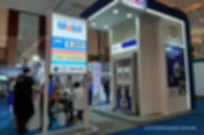 Booth ExxonMobil di pameran IFRA 2019 