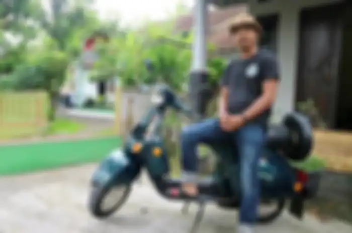 Vespa Bajaj SL langka ada di Jogja
