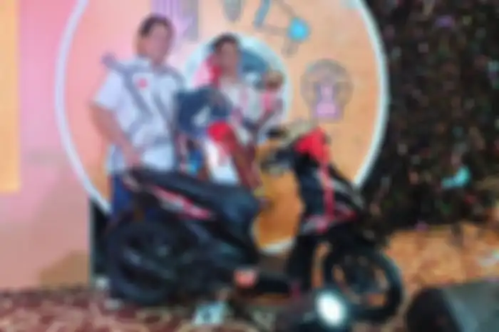 Rizal Alamsyah dan Honda BeAT hasil AHM Best Student 2019