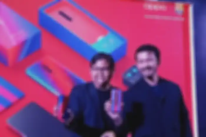 Aryo Meidianto dan Rio Dewanto selaku Brand Ambassador Oppo Reno