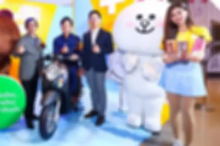Honda Scoopy edisi Line diluncurkan di Thailand