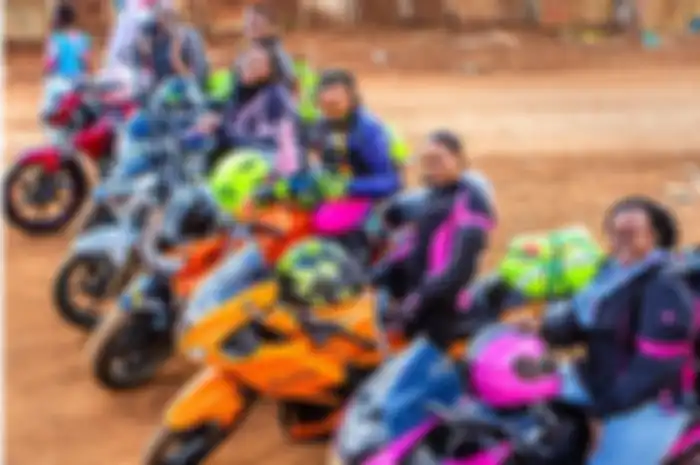 Geng motor wanita di Kenya sering membuat warga terheran-heran