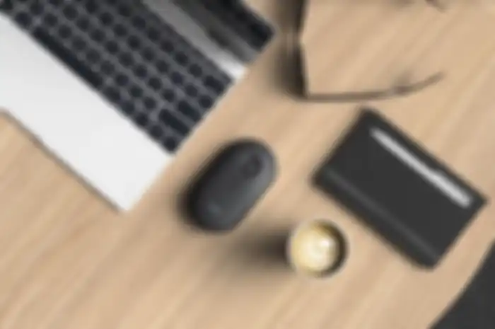 Logitech Pebble M350 warna hitam
