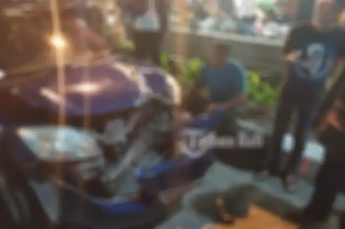 Kecelakaan bule Prancis di Denpasar