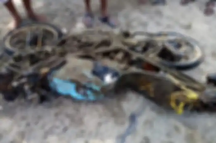 Motor Kawasaki Ninja 150 RR ditemukan kembali setelah 1 tahun gempa dan tsunami yang menimpa Palu