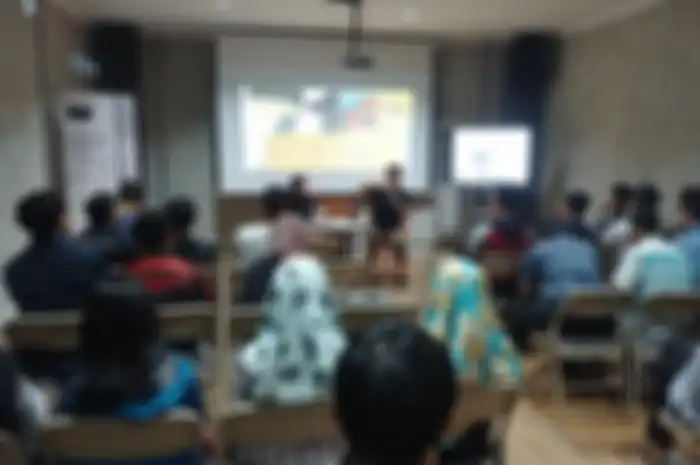 Diskusi tentang startup Blockchain di Block71, Yogyakarta bersama CEO Tokocrypto