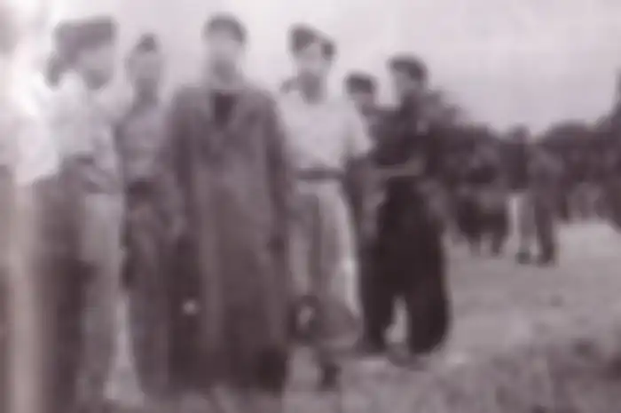 Jenderal Soedirman dan rombongannya