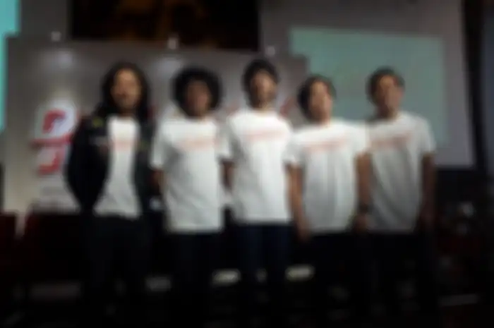 D'Masiv saat dijumpai Grid.ID di kawasan Senayan, Jakarta Selatan, Kamis (8/8/2019).