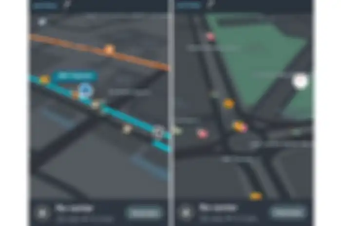Tampilan kamera ETLE Jakarta di aplikasi Waze