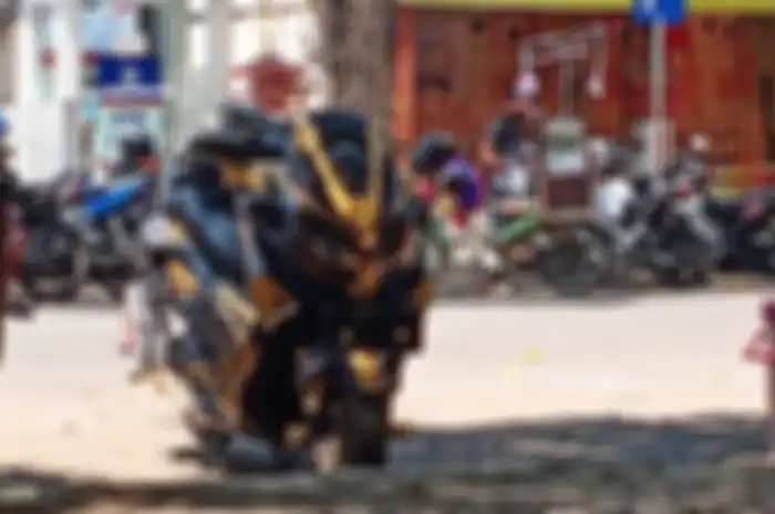Yamaha NMAX berkonsep predator.