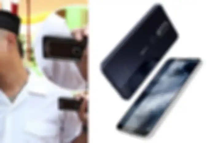 Kolase Ahmad Dhani pakai Nokia
