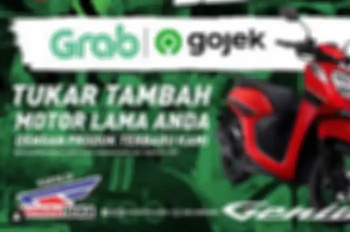 Tukar tambah motor Honda baru khusus driver ojol.