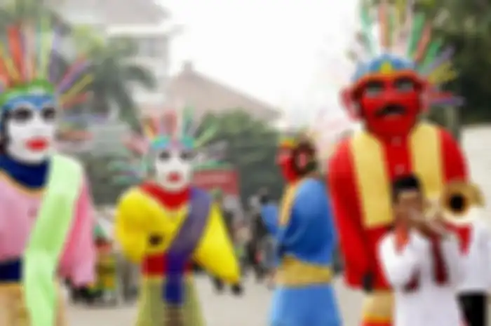 Ondel-ondel kesenian khas Betawi