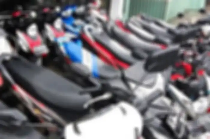 Ilustrasi motor bekas 