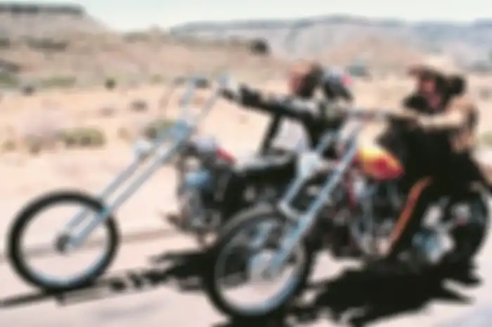 Peter Fonda saat beraksi di film Easy Rider