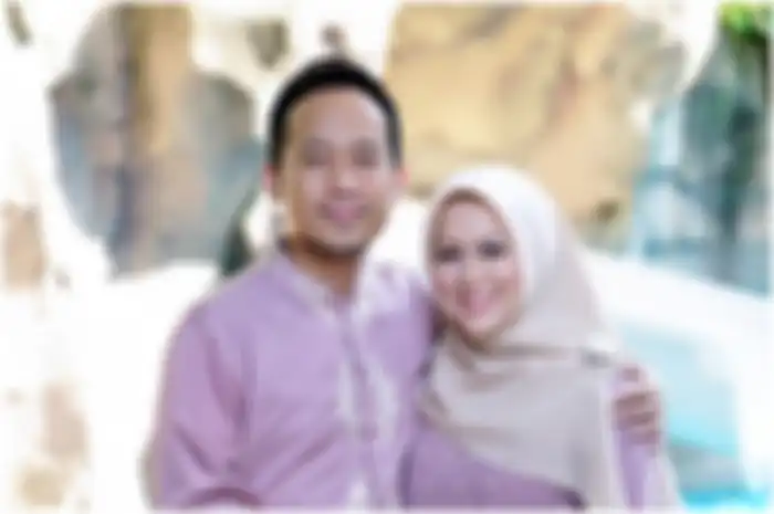 Denny Cagur dan istri