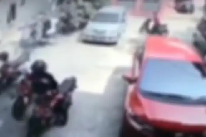 Maling gasak Honda BeAT, korbannya tamu kondangan.