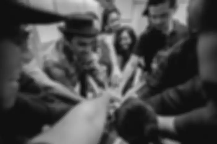suasana dibalik panggung
