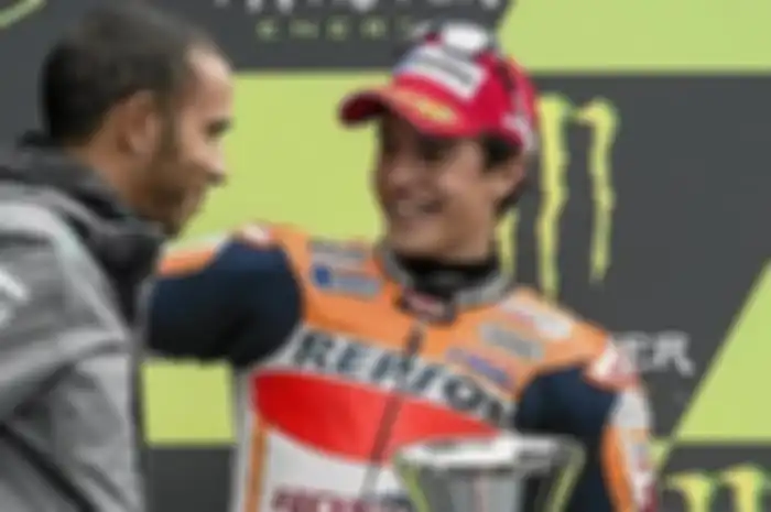 Marc Marquez tantang Lewis Hamilton untuk balap F1 dan MotoGP