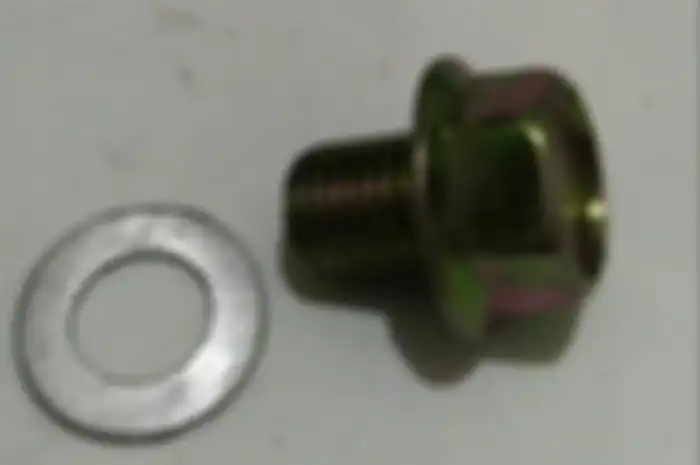 Baut oli motor Honda dan ring aluminium