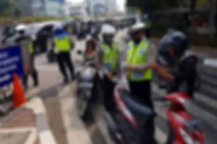 Ilustrasi razia polisi