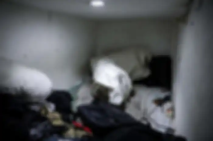 Suasana ruangan dan kamar indekos ala sleepbox di Jalan Rawa Selatan V, Johar Baru, Jakarta Pusat, Senin (2/9/2019). Indekos ala sleep box tersebut belum memiliki izin usaha ke Kantor Pelayanan Terpadu Satu Pintu (PTSP) Kelurahan Kampung Rawa.