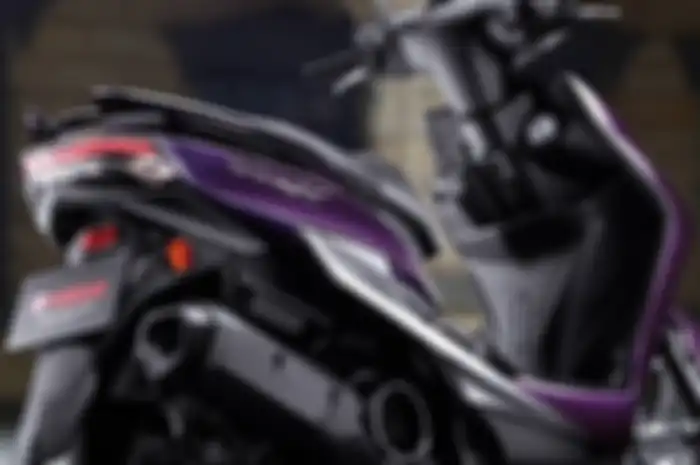 Skutik Yamaha Cygnus-X punya desain meruncing