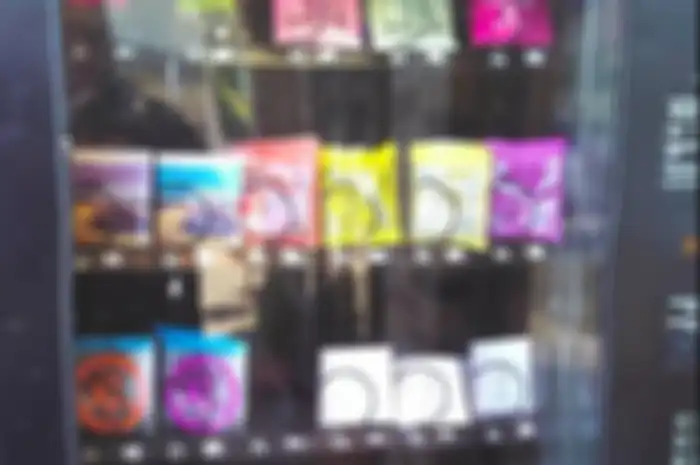 Vending machine senar gitar 