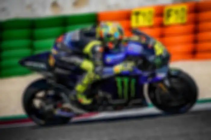 Motor Yamaha M1 yang dijajal Valentino Rossi saat tes MotoGP 2019 Misano pekan lalu