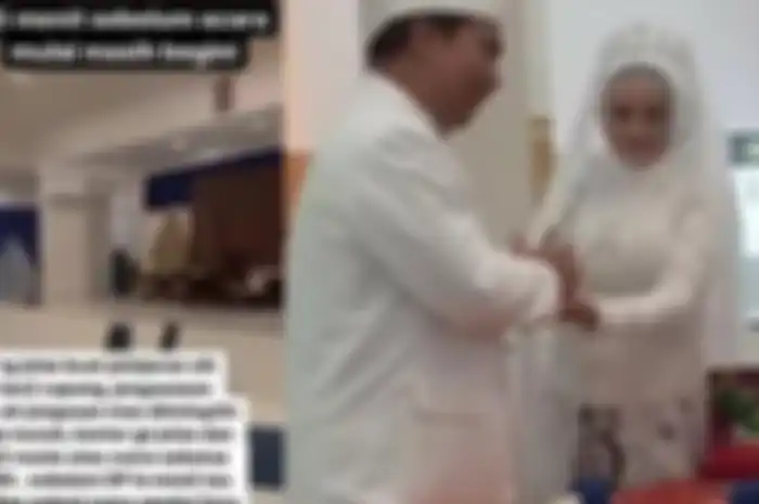 Dalam postingan yang dibagikannya itu, terlihat kondisi suasana resepsi pernikahan salah satu pasangan pengantin yang kosong.