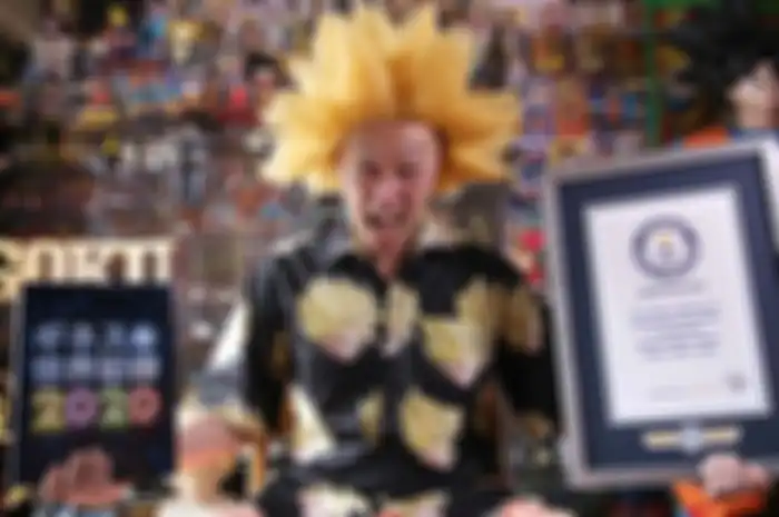 Hitoshi Uchida, pemegang rekor koleksi Dragon Ball terbanyak