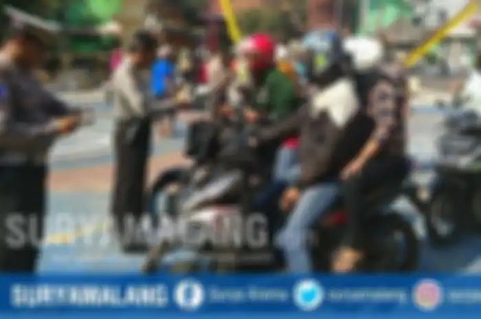 Operasi patuh jaya 2019 di Mojokerto dipenuhi macam-macam pemotor menghindari razia tersebut