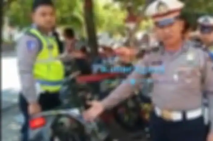 Rombongan motor trail adventure disita polisi gara-gara menggunakan knalpot brong