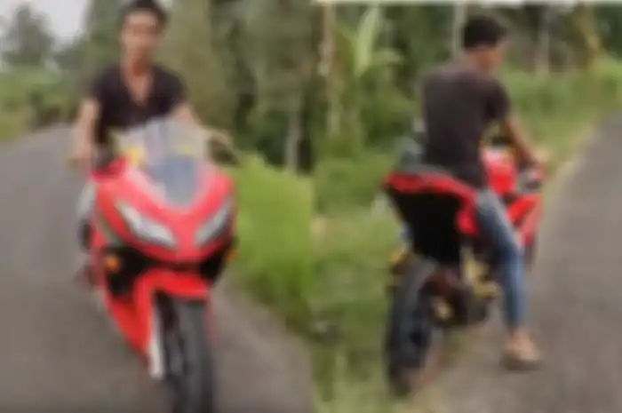 Honda Supra dirombak jadi Kawasaki Ninja 250